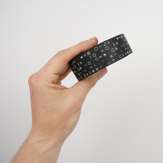 Burgh Cycling Classic Bar Tape / Hieroglyph White